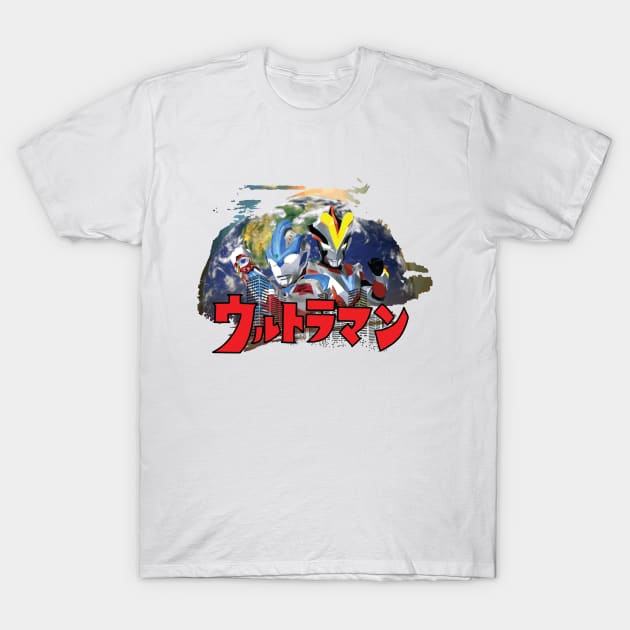 Ultraman Cartoon TV Show T-Shirt by AqlShop